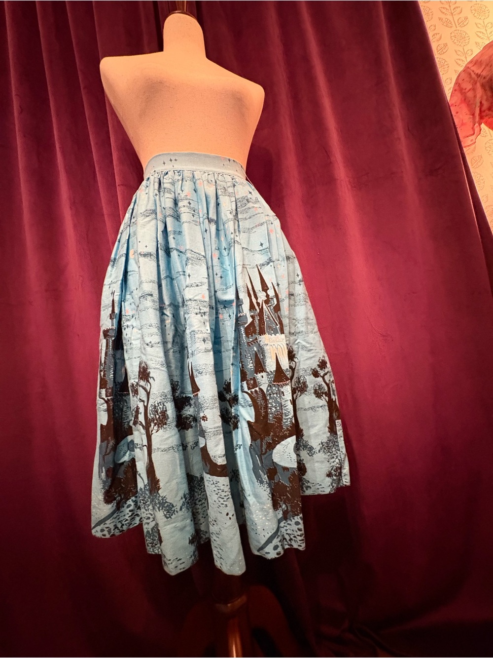 Pinup Couture Castle Full Circle Skirt